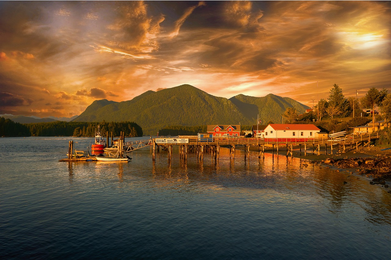 Tofino cedar and glass oceanfront inn